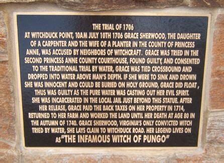 The Witch of Pungo: A Heroine or a Villain?